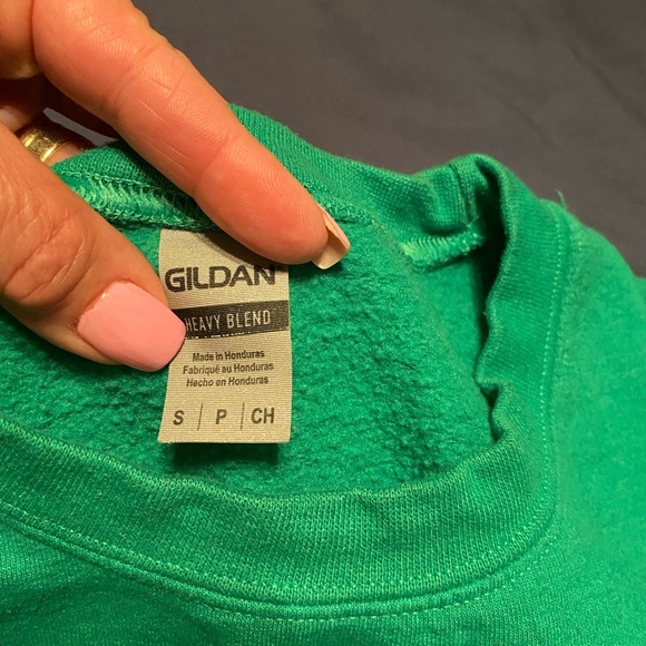 Green women’s sweatshirt small - Picture 6 of 7